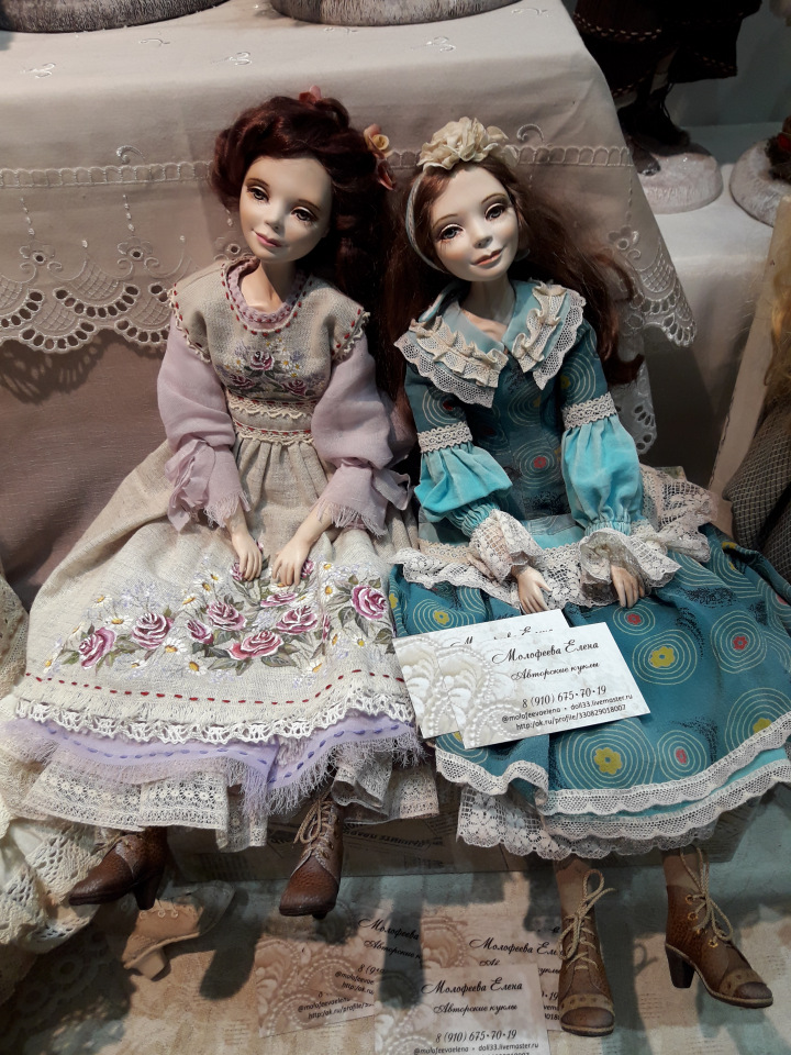 Искусство Куклы. Гостиный двор 2018. Выставку моими глазами - часть 2