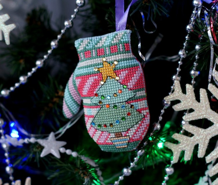 Новый год ручной работы — Вышивка крестиком (фото 8)