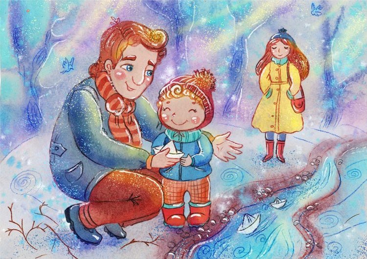 Волшебные иллюстрации — Интересное обо всем: поздравления