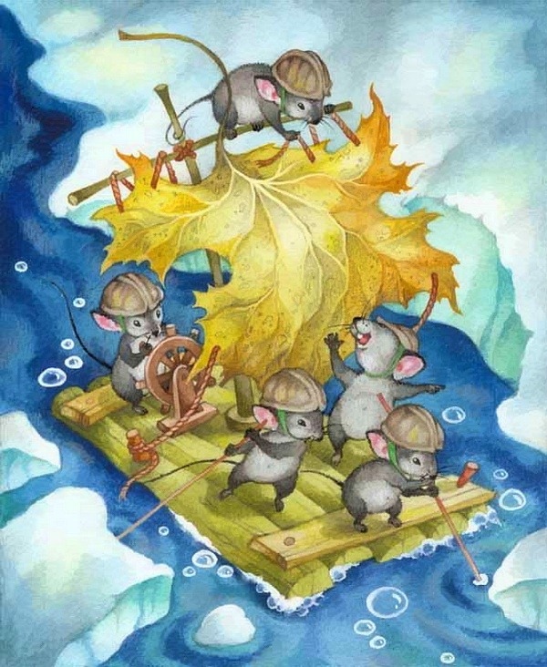 Крошечные истории художника - иллюстратора Ольги Ионайтис