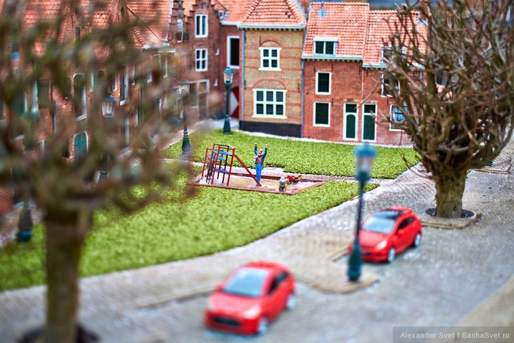 Парк миниатюр Madurodam Голландия