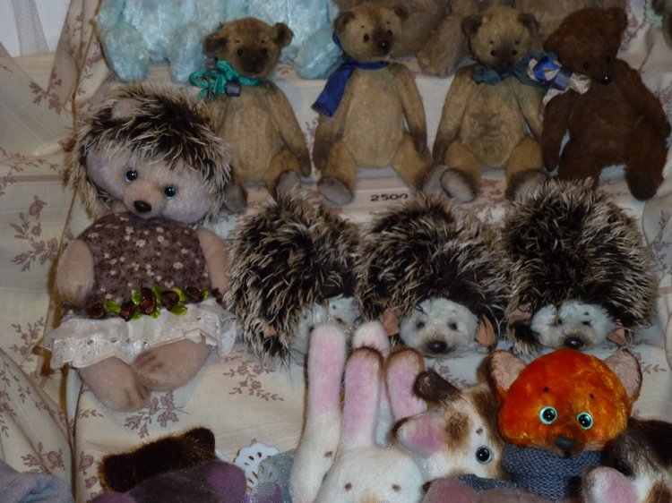 X Юбилейная выставка - Искусство Куклы (Гостиный Двор - 2019) - ЁЖИКИ и СОВУШКИ