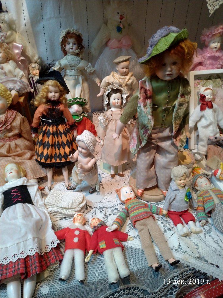 X Международная выставка "Искусство куклы" в Гостином дворе. Часть 1