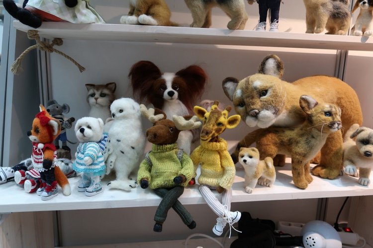 Выставка в Гостином дворе декабрь 2019. Искусство куклы X