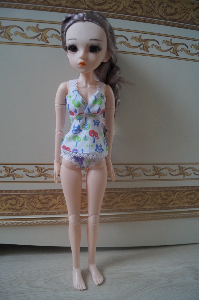 Я подарила сестрёнке куклу, она назвала её Агата