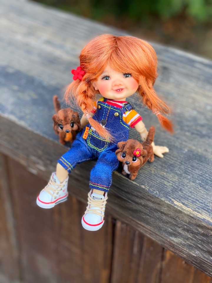 Стоят девчонки... стоят в сторонке. Meadow dolls