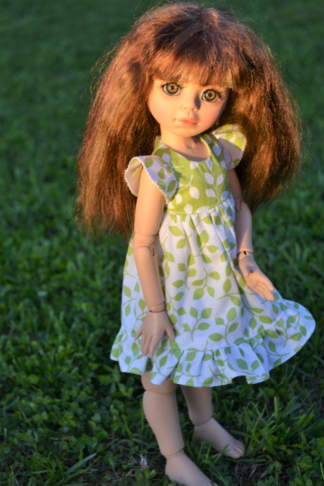 Моя маленькая Снегурочка и солнце (фото 5)