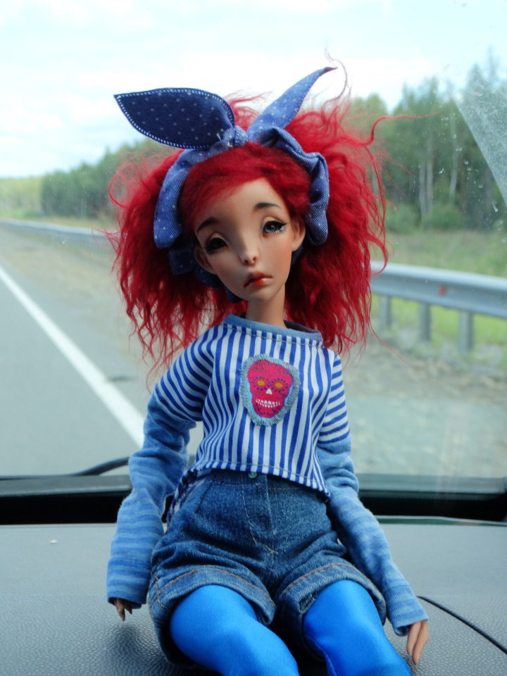 Каменный остров. Поездка с БЖД куколкой от Лиликэт