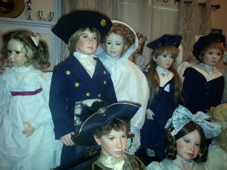 История о том, как я поставила кукол в витрину. Проект "За стеклом" (фото 10)