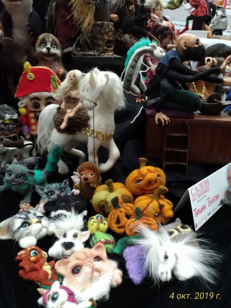 XV Международный Салон Авторских кукол на Тишинке моими глазами. Часть II