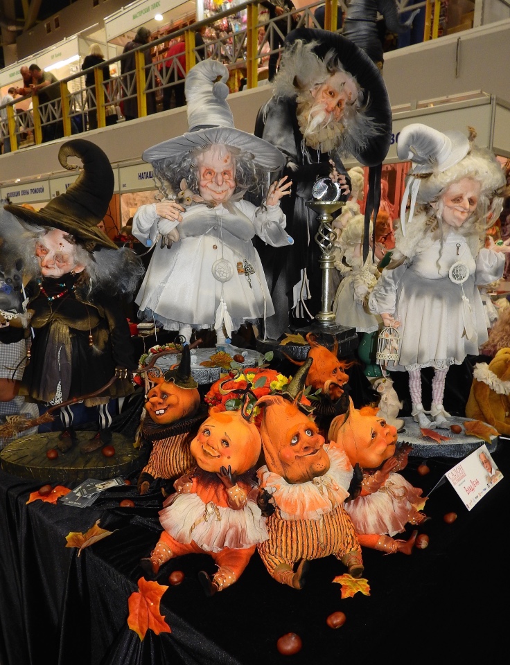 XV Международный осенний салон авторских кукол на Тишинке с 4 по 6 октября 2019 года в Москве - часть 2