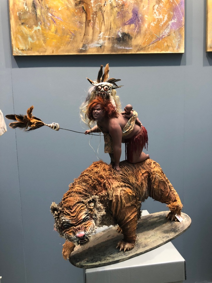 "Искусство куклы" 2019 - приглашаю прогуляться по выставке... ч.1