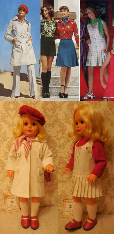 Модница 70-х, реставрация немочки из ГДР