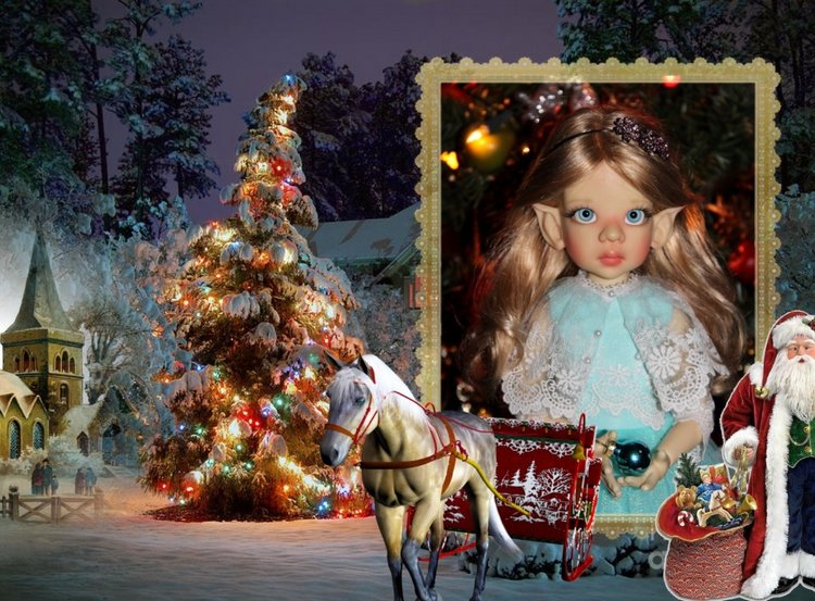 Поздравления С Рождеством и Наступающим Новым годом от Мисси и Талиссы