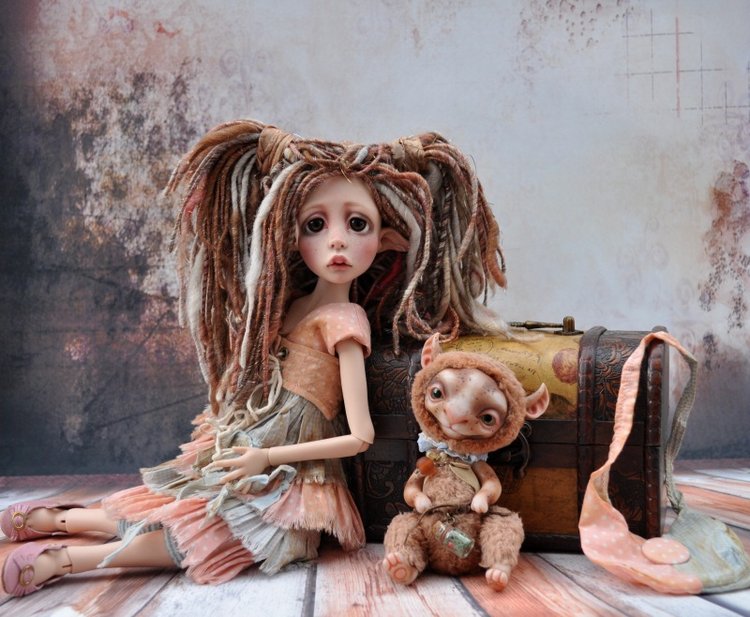 Невероятные зверики Ани Дьяконовой Bake Neko