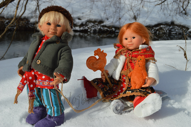 Зима не спешит уходить... Вихтели Rosemarie Anna Muller (фото 4)