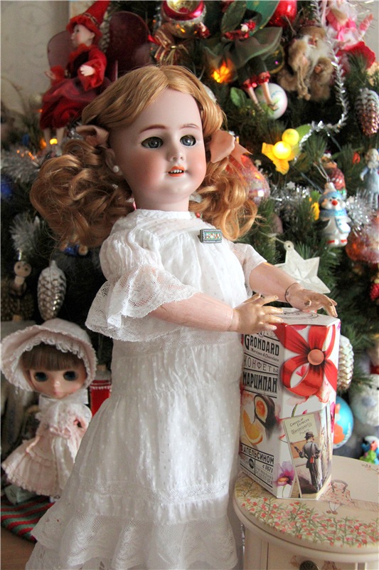 Элли. DEP JUMEAU head 10 — Антикварные куклы Jumeau (Жюмо): Tete Jumeau