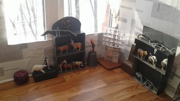 Румбокс для кукол: кабинет естественных наук (фото 3)