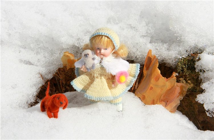 Девочка Весна. Strobile & Wilken Doll (фото 2)