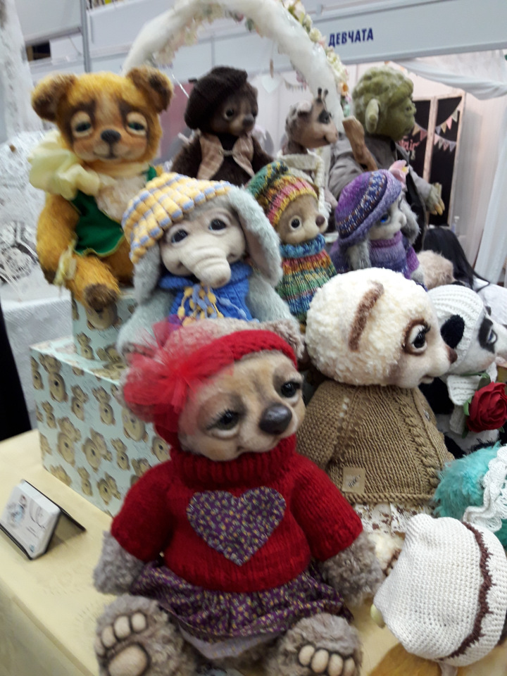 Moscow Fair Московская международная выставка кукол на Тишинке 13 - 15 апреля 2018. Мой фотообзор