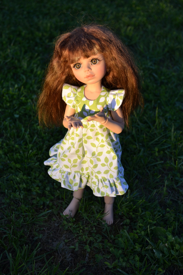 Моя маленькая Снегурочка и солнце (фото 3)