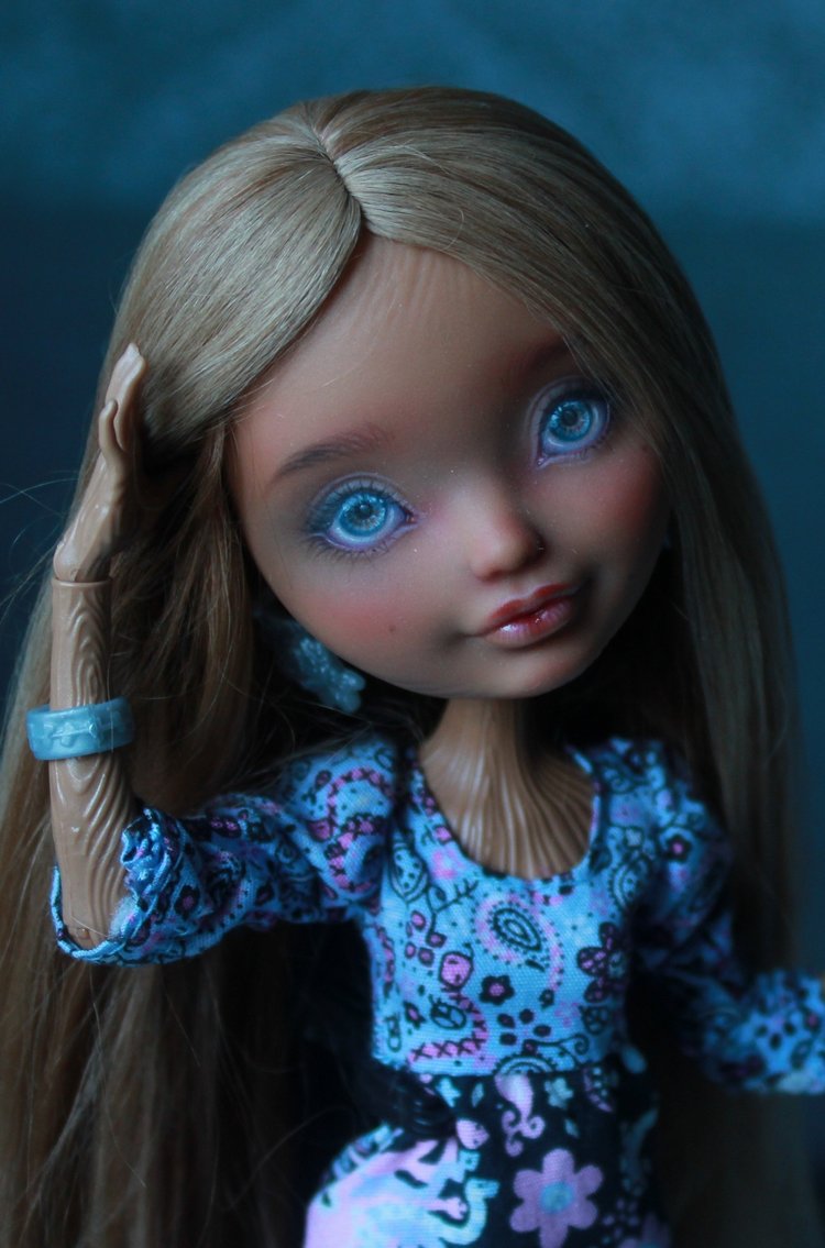 Монстрики моими глазами — ООАК и репейнт кукол (Custom): Barbie (фото 6)