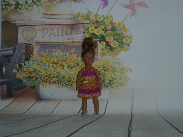 Моя прелестная куколка Лея от American Girl mini (фото 5)