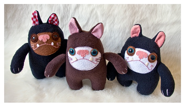 Entala - handmade art toys - Авторские плюшевые игрушки - 6 (фото 9)