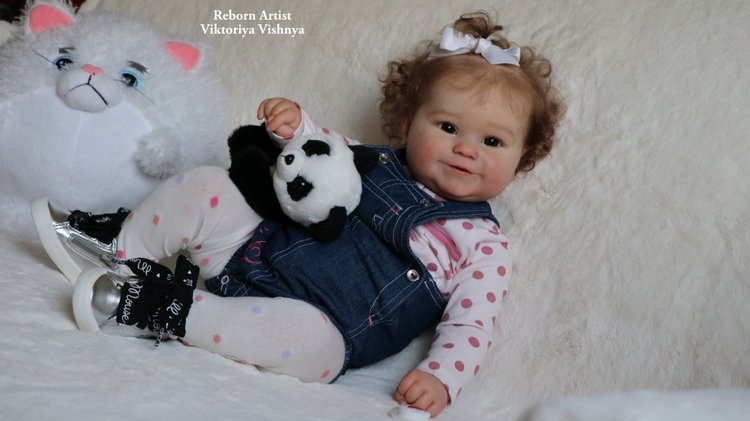 Моя Мэдди... Куколка реборн Виктории Вишни