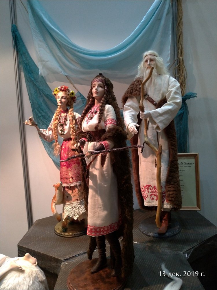 X Международная выставка "Искусство куклы" в Гостином дворе. Часть 1