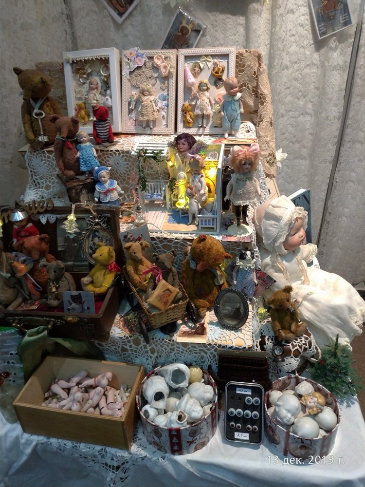 X Международная выставка "Искусство куклы" в Гостином дворе. Часть 2