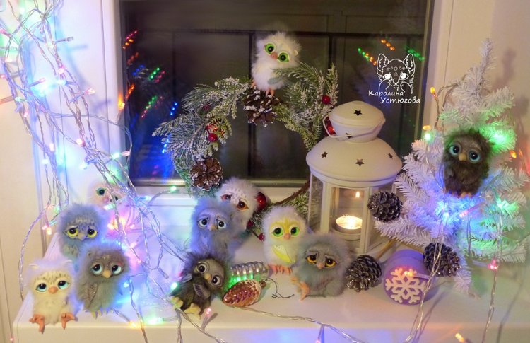 Совята в ожидании Новогодних праздников (фото 5)