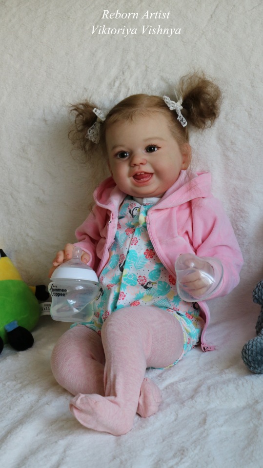 Малышка Хулиганка... куколка реборн Виктории Вишни