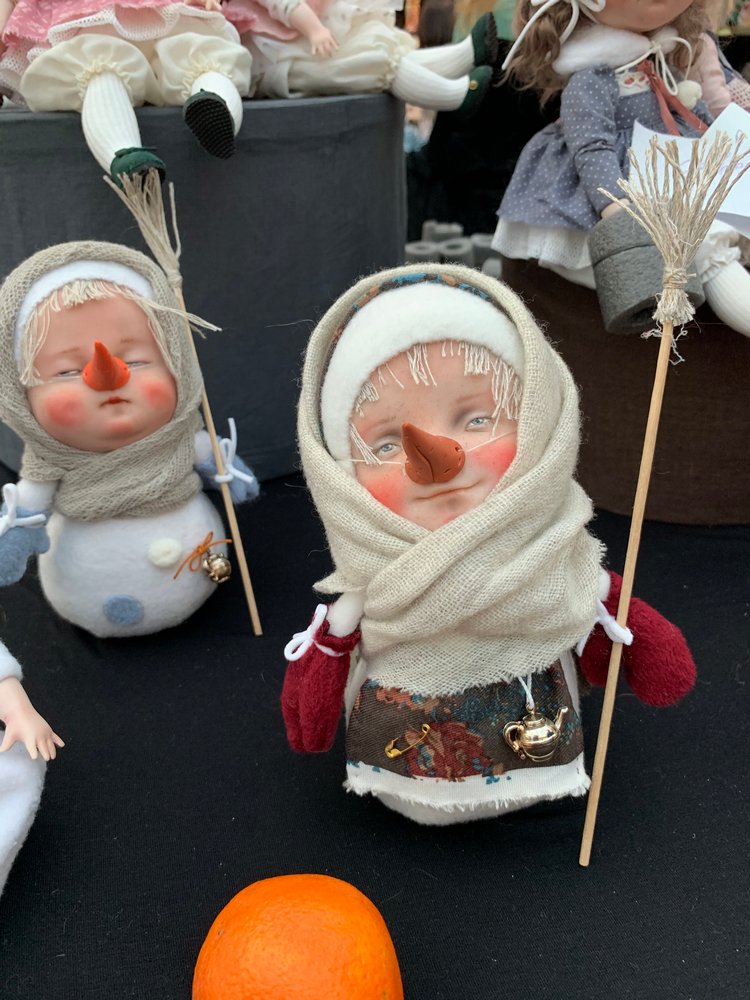 Искусство КУКЛЫ - Москва, декабрь 2021 ЧАСТЬ 3 (последняя)