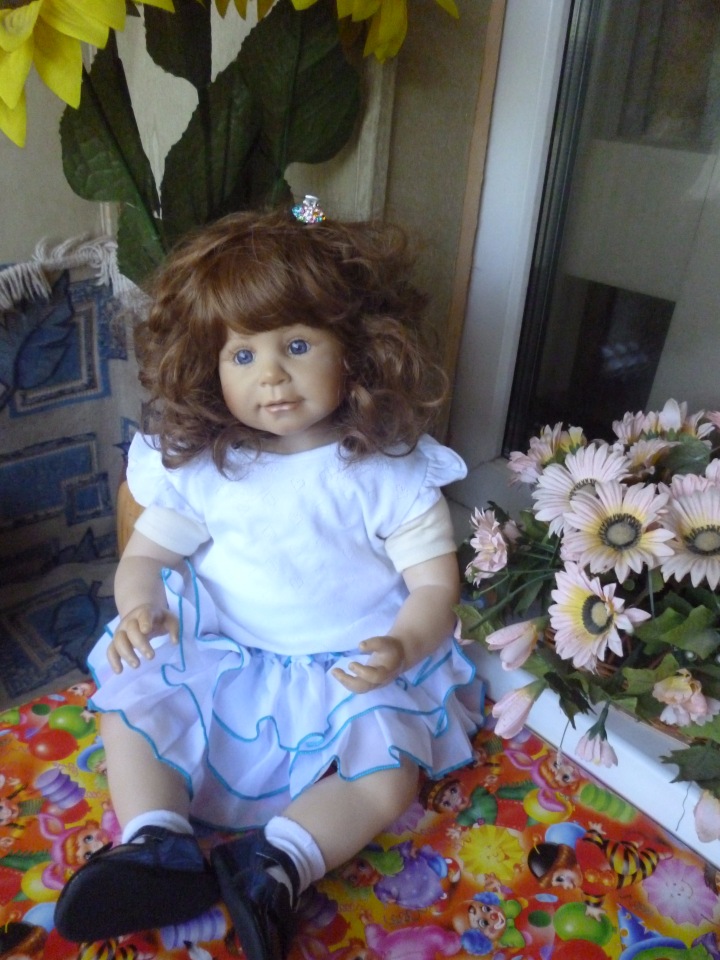 Милая Леони от Bettine Klemm. Коллекционная кукла фирмы Zapf Creation (фото 10)