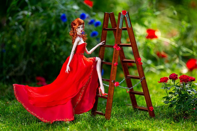 Лестница - подиум — Мебель для кукол и домиков: фото (фото 8)