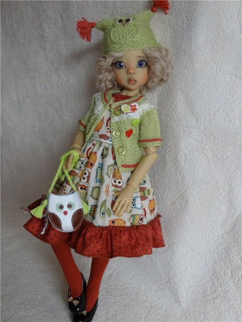 Еще немножко "рукотворчества" для каешек. Лайла-Совенок (фото 8)