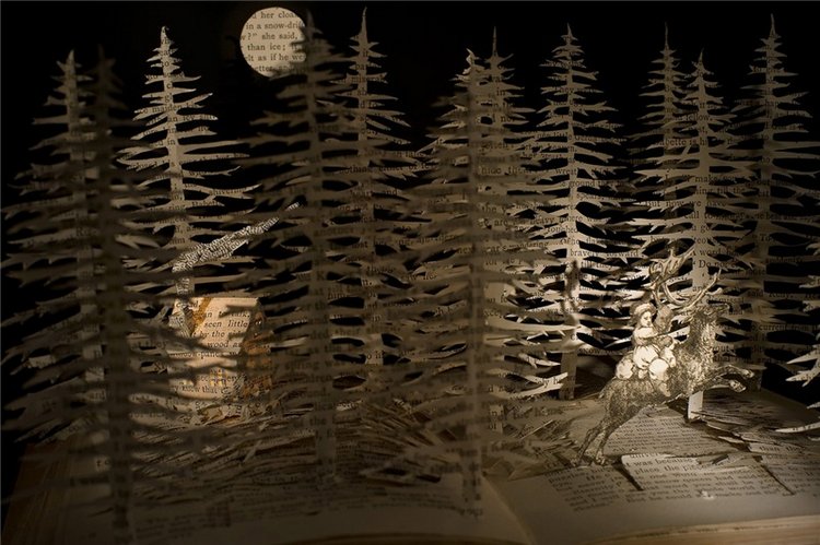 Бумажные скульптуры, papercraft (фото 3)