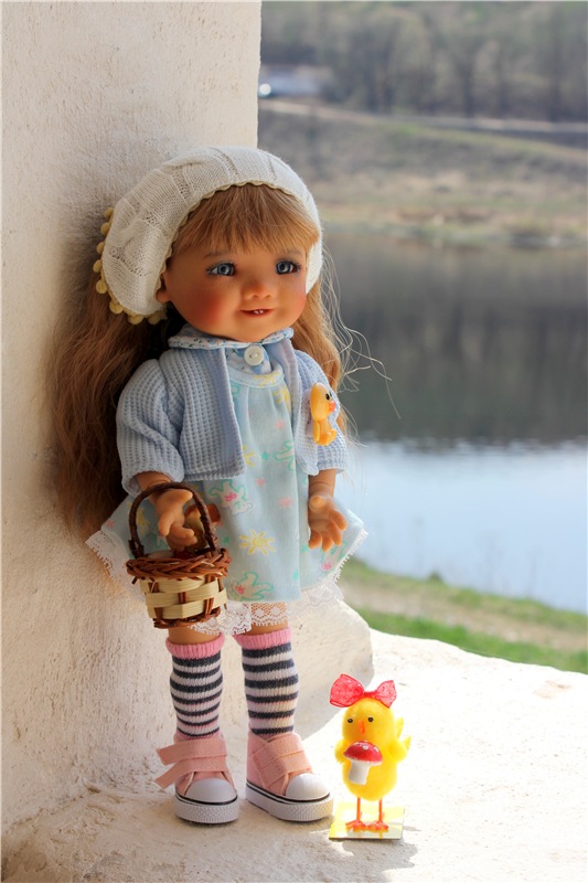 Пасхальные выходные с Джиджи. BJD Gigi от Meadow Dolls (фото 9)