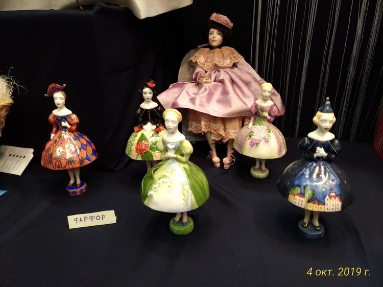 XV Международный Салон Авторских кукол на Тишинке моими глазами. Часть I