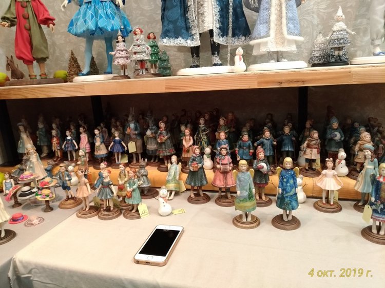 XV Международный Салон Авторских кукол на Тишинке моими глазами. Часть II