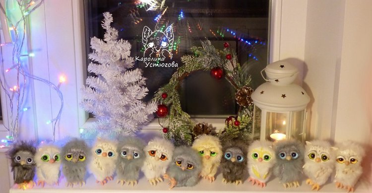 Совята в ожидании Новогодних праздников (фото 8)