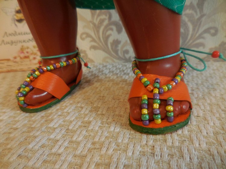 Танцующая кукла. Реставрация и создание авторского образа