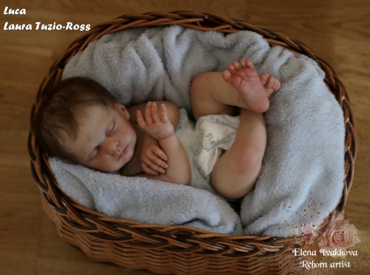 Luca от Laura Tuzio-Ross — Куклы Реборн (Reborn): работы мастеров (фото 4)