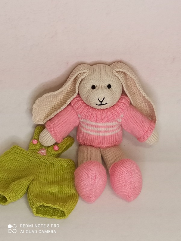 Заюшка — Вязаные игрушки и амигуруми: крючком (фото 5)