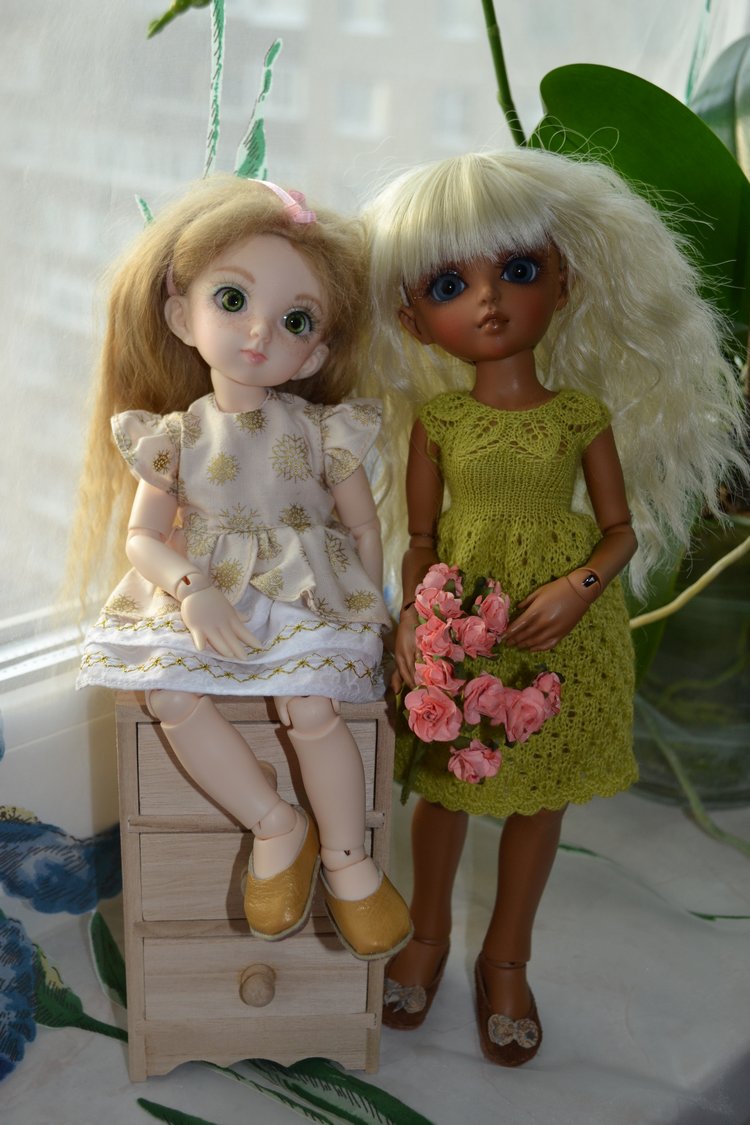 Люся дома — Куклы Momocolor (Момоколор): BJD (БЖД) (фото 4)