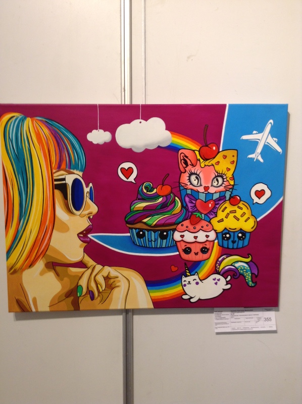 "Ах, вернисаж, ах, вернисаж...!". "Фестиваль абстракции" на Кузнецком мосту (фото 8)