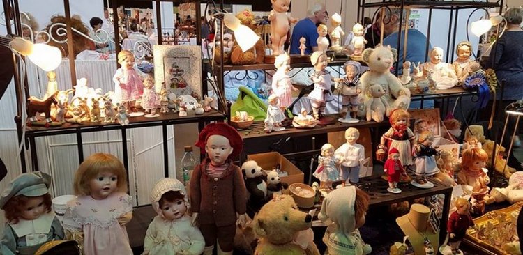 Выставка кукол и мишек в Мюнстере, Германия 28.04.2018-29.04.2018 год Часть первая