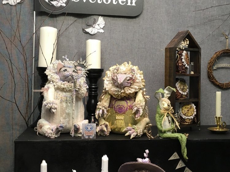 Апрель 2018 - выставка на Тишинке - так ее увидела я - часть 2