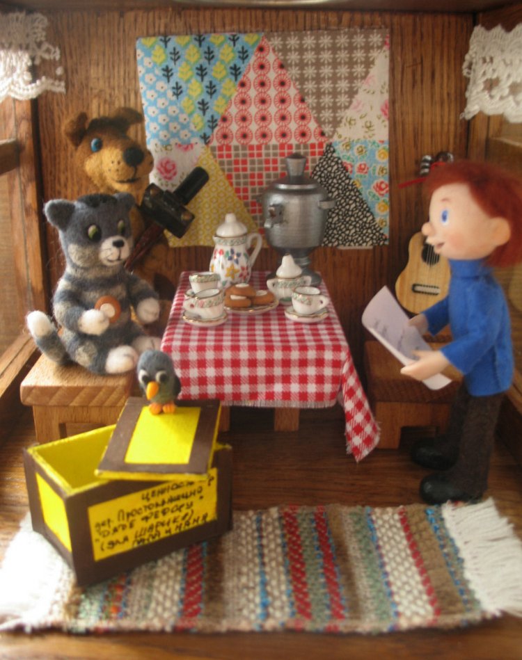 Авторский светильник Дом в Простоквашино